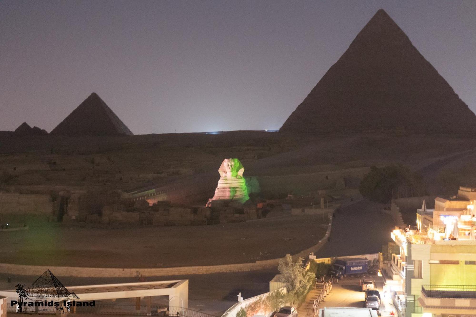 Kafret el-Gabal Pyramids Island Bed & Breakfast エクステリア 写真