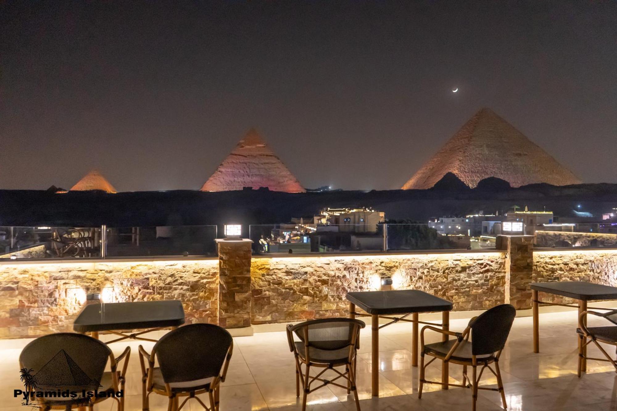 Kafret el-Gabal Pyramids Island Bed & Breakfast エクステリア 写真