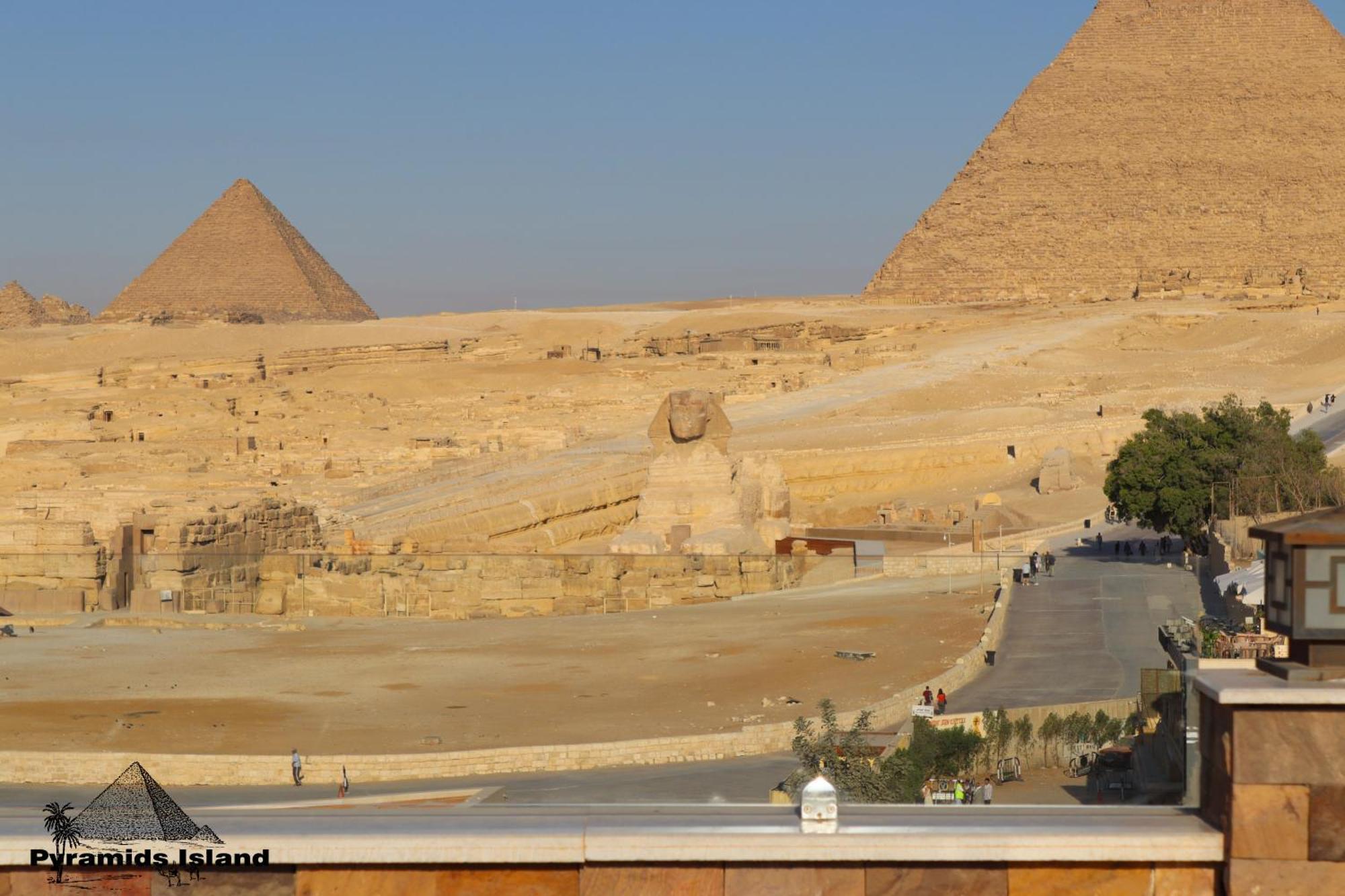 Kafret el-Gabal Pyramids Island Bed & Breakfast エクステリア 写真