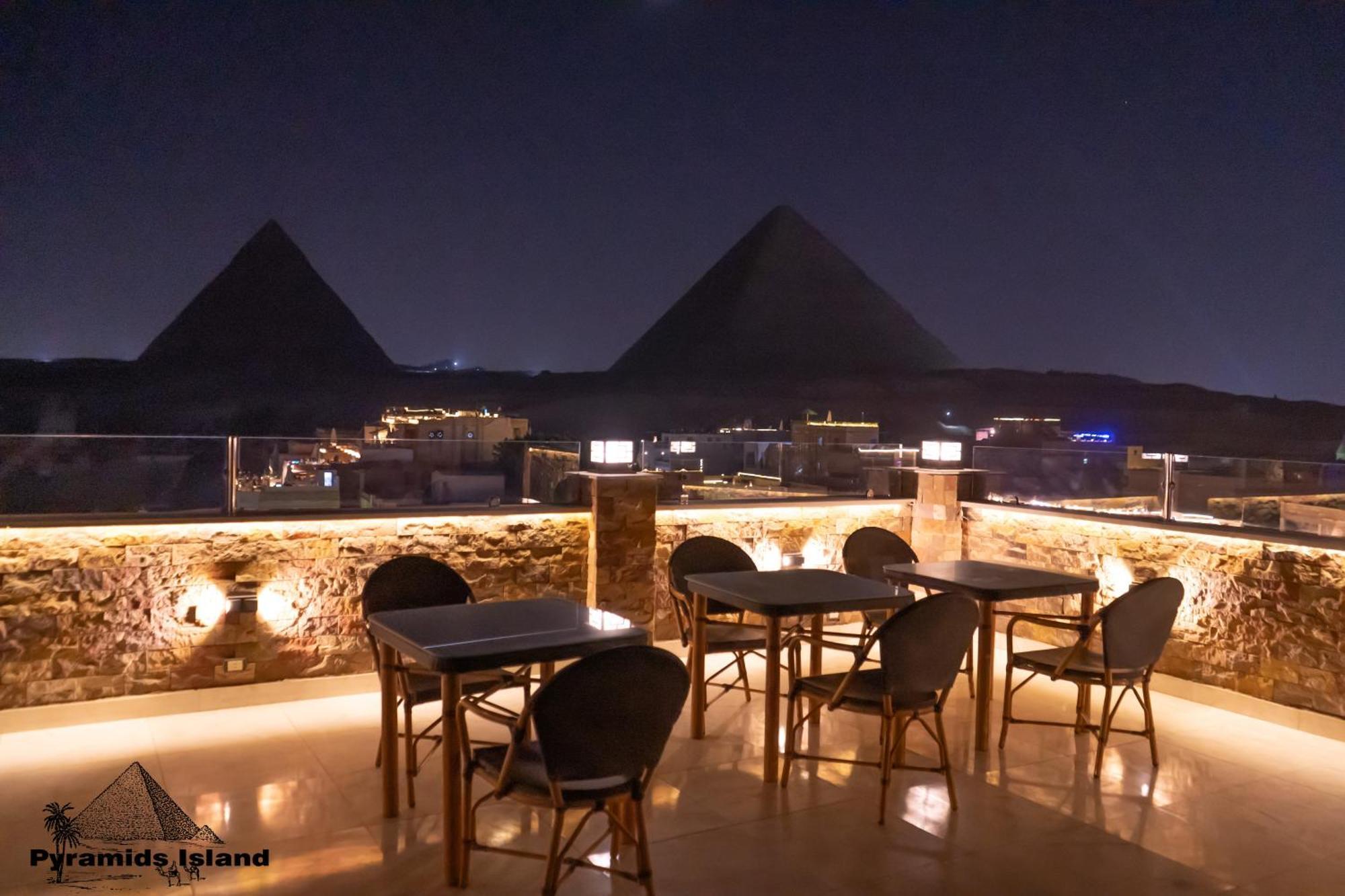Kafret el-Gabal Pyramids Island Bed & Breakfast エクステリア 写真