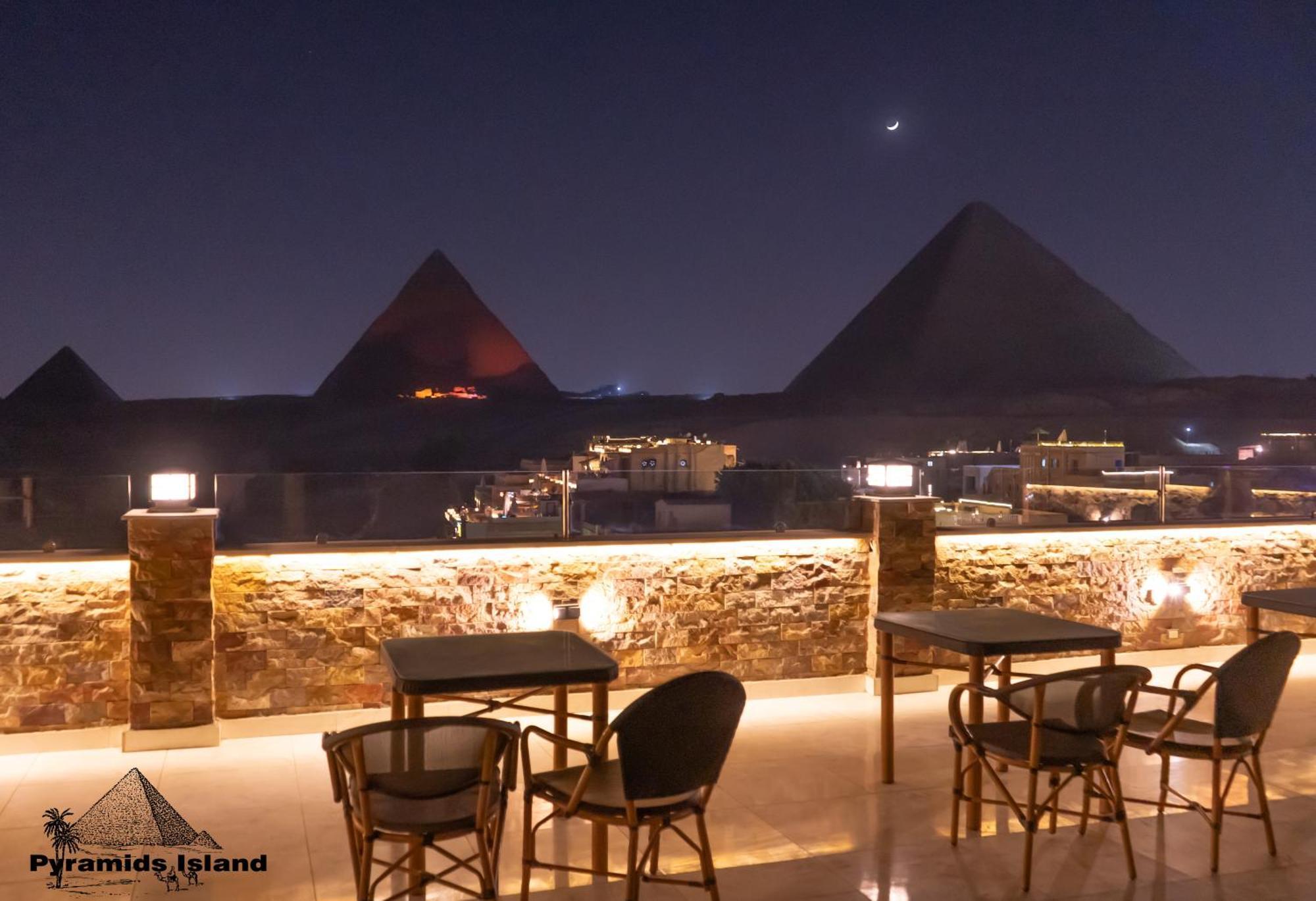 Kafret el-Gabal Pyramids Island Bed & Breakfast エクステリア 写真