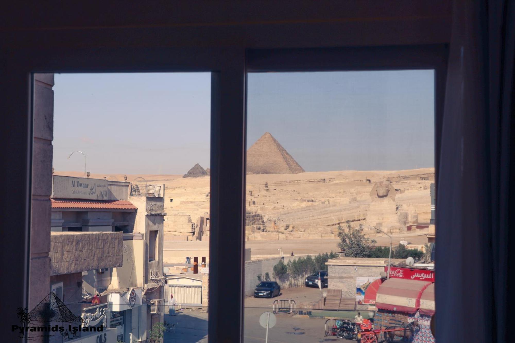 Kafret el-Gabal Pyramids Island Bed & Breakfast エクステリア 写真