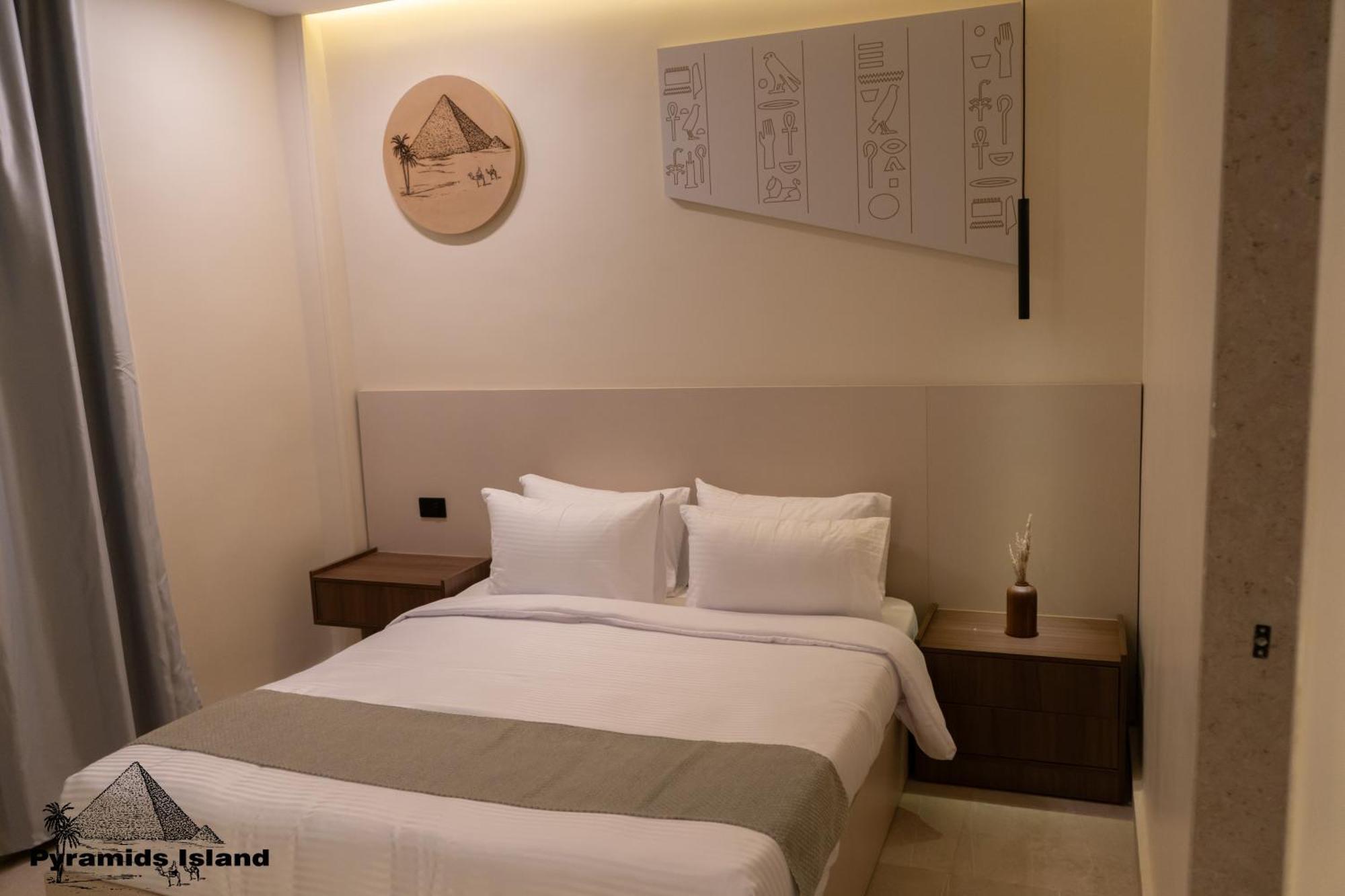 Kafret el-Gabal Pyramids Island Bed & Breakfast エクステリア 写真