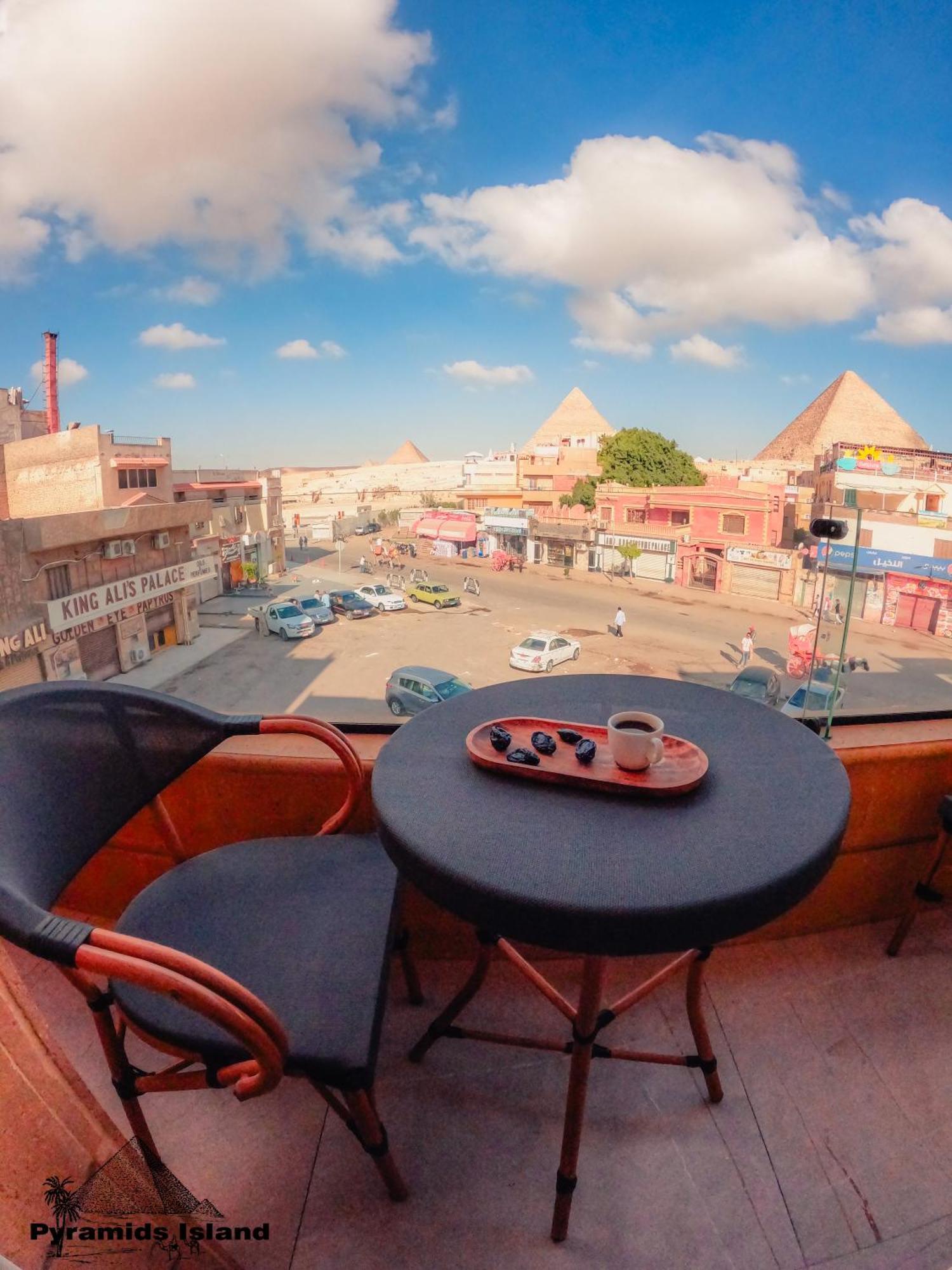 Kafret el-Gabal Pyramids Island Bed & Breakfast エクステリア 写真
