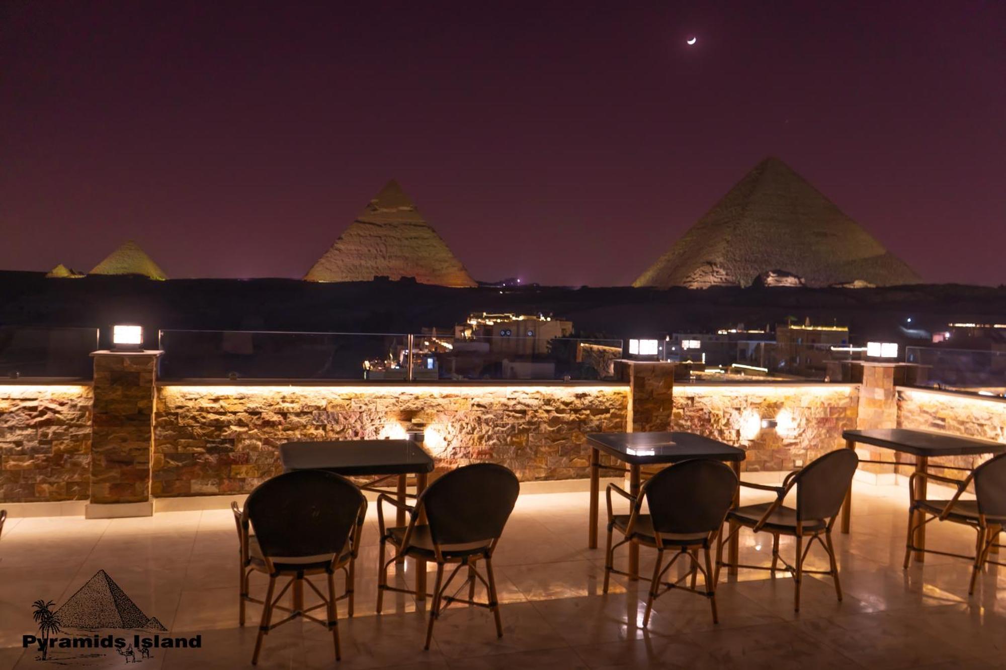 Kafret el-Gabal Pyramids Island Bed & Breakfast エクステリア 写真