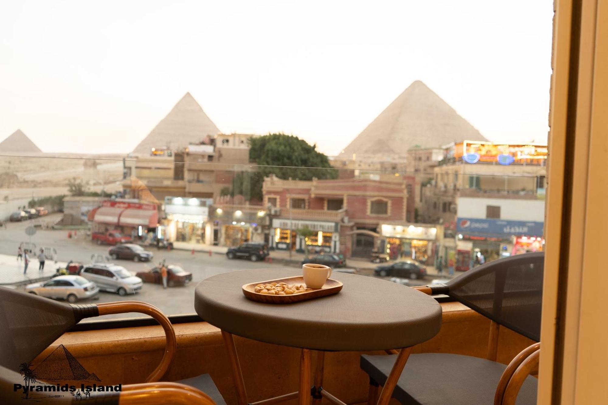 Kafret el-Gabal Pyramids Island Bed & Breakfast エクステリア 写真