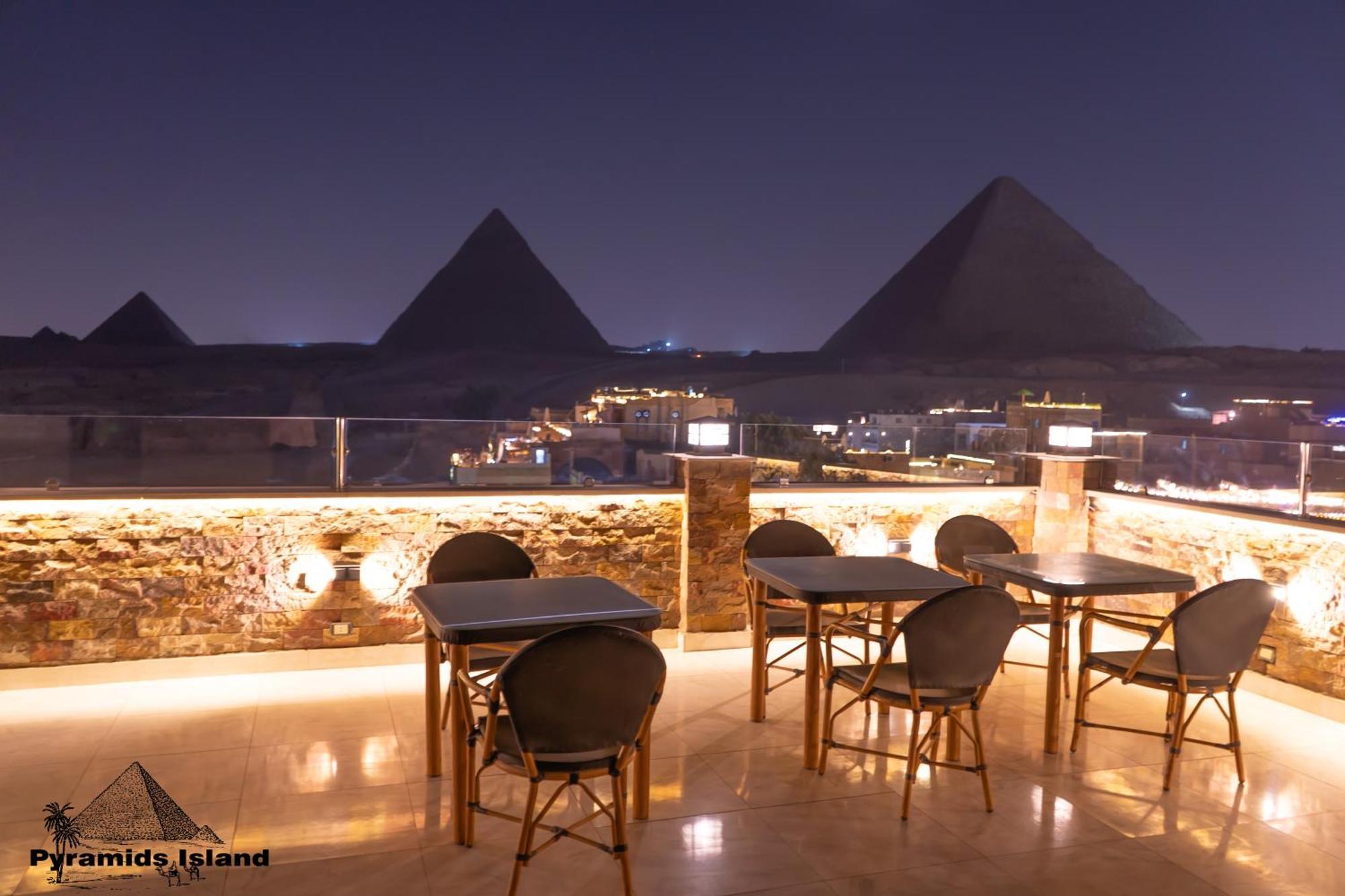 Kafret el-Gabal Pyramids Island Bed & Breakfast エクステリア 写真