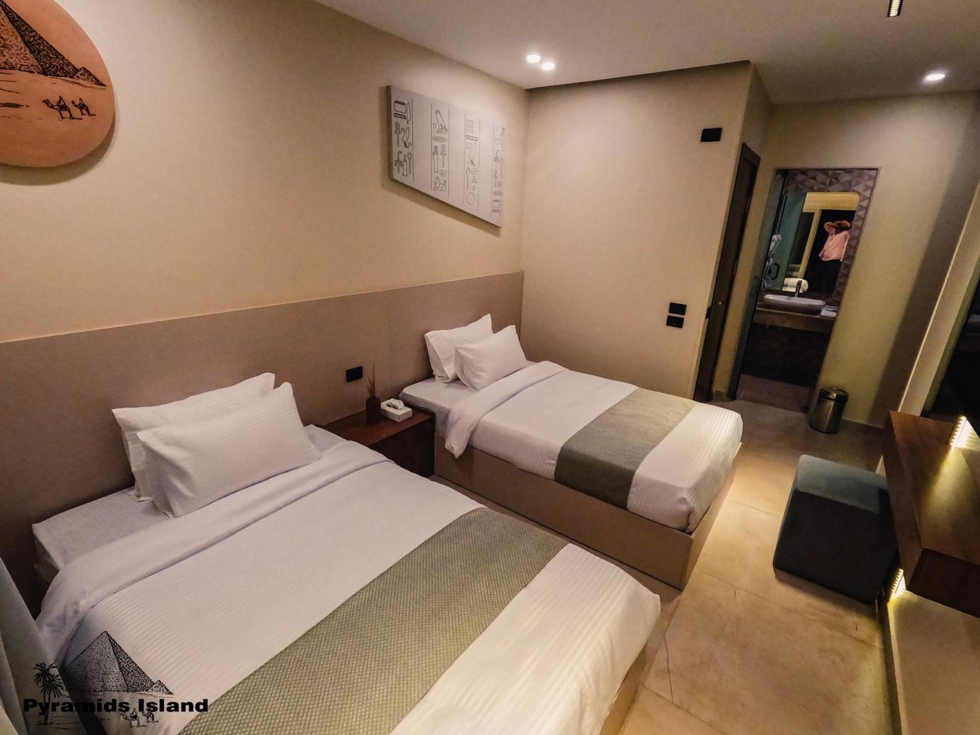 Kafret el-Gabal Pyramids Island Bed & Breakfast エクステリア 写真