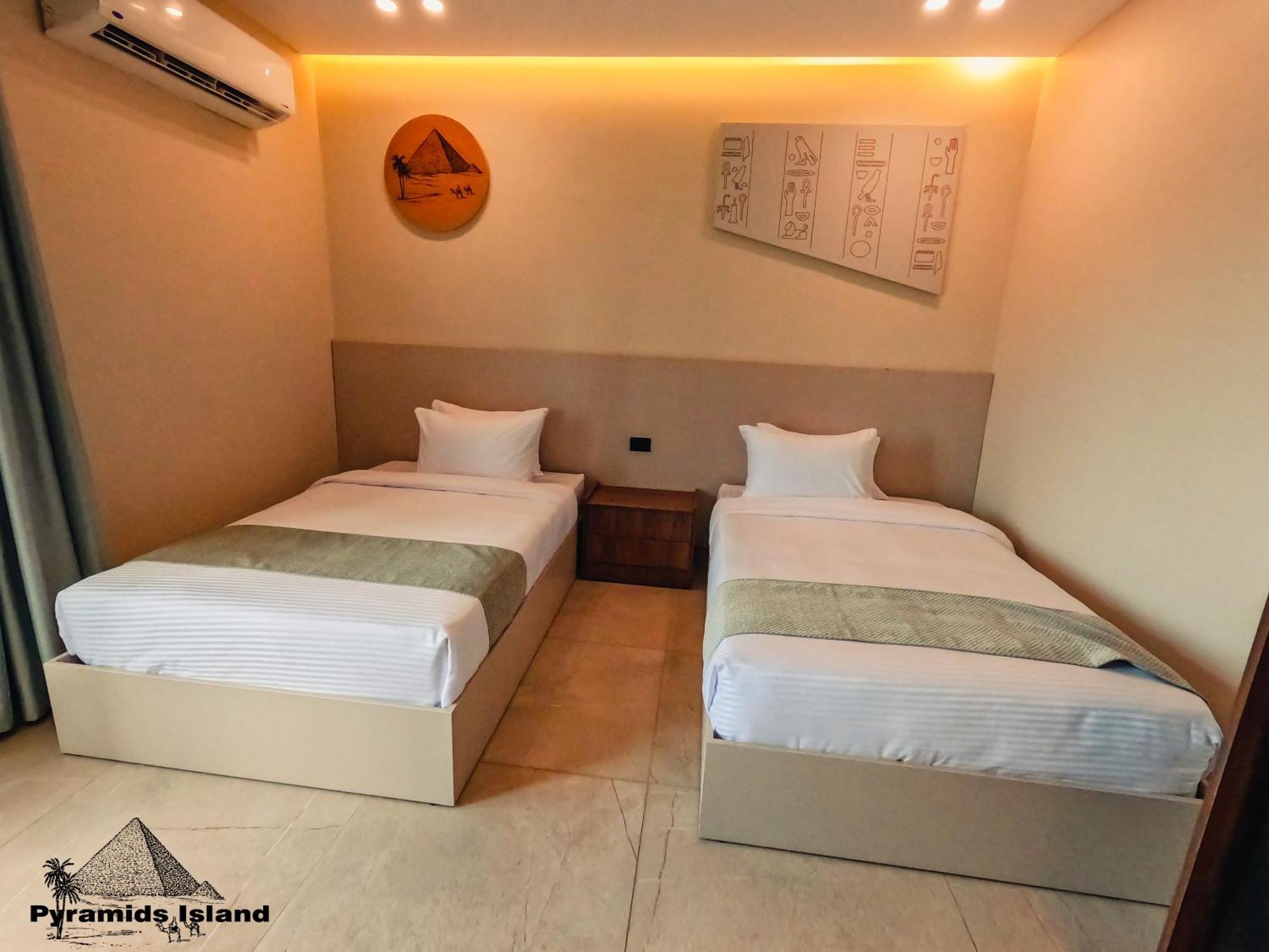 Kafret el-Gabal Pyramids Island Bed & Breakfast エクステリア 写真