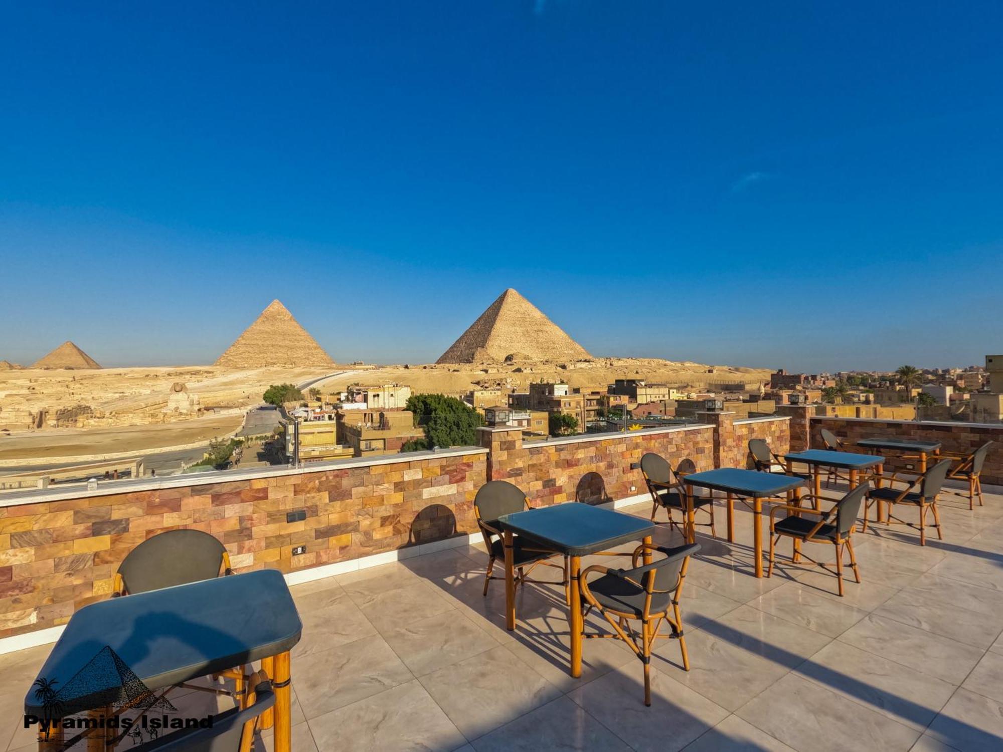 Kafret el-Gabal Pyramids Island Bed & Breakfast エクステリア 写真