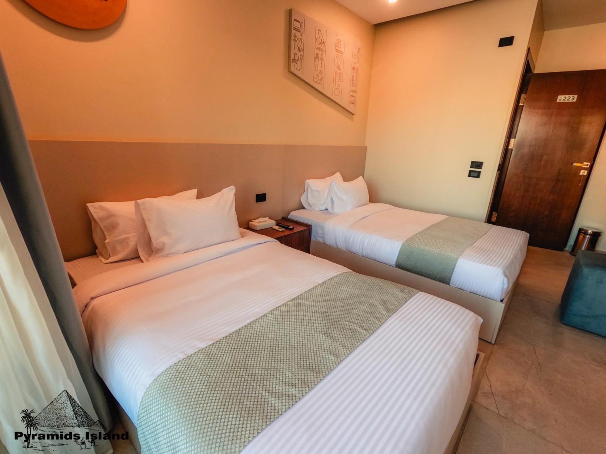 Kafret el-Gabal Pyramids Island Bed & Breakfast エクステリア 写真